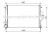 Радіатор охолодження двигуна Renault Logan I Sandero 1,5DCI Duster I 1,5dci 1,6i 2,0i AVA AVA COOLING RTA2478 (фото 1)
