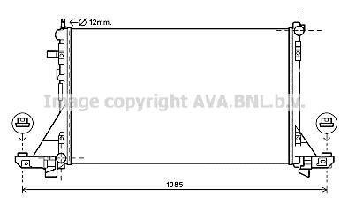 Радиатор AVA AVA COOLING RTA 2560