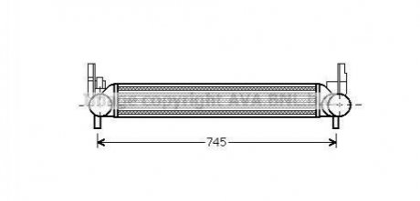 Интеркулер AVA AVA COOLING STA4039