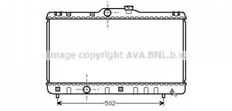 Радиатор охлаждения AVA AVA COOLING TOA 2147