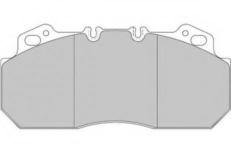 Комплект гальмівних колодок, дискове гальмо, WVA29090 BE BERAL 2909028004145724