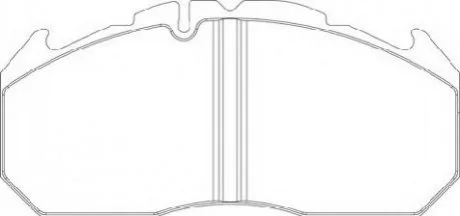 Комплект гальмівних колодок, дискове гальмо BE BERAL 2921028004145504