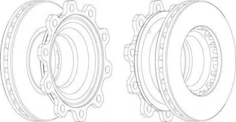 Тормозной диск BERAL BCR193A