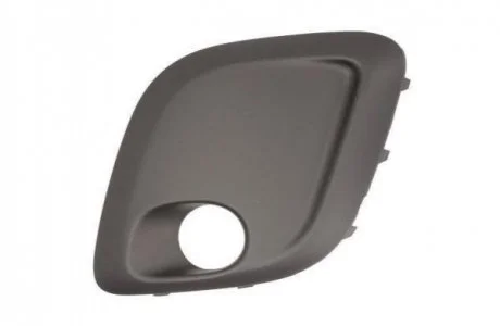 Решітка бампера передн Лів (з отвором для галогенних фар, чорний) CITROEN C1 05.12-08.14 BLIC 6502-07-0502917P