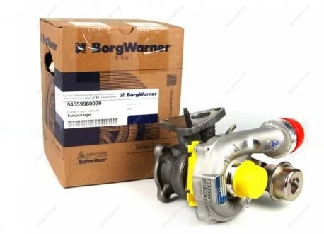 Турбина Renault BorgWarner 5435 998 0029
