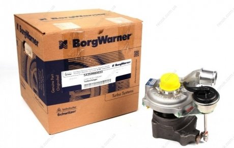 Турбина Renault BorgWarner 5435 998 0033