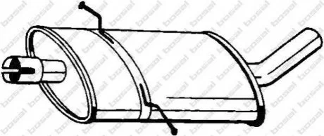 Деталі вихлопної системи BOSAL 175-003