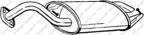 Глушник задня частина TOYOTA COROLLA (01-07) BOSAL 228-495