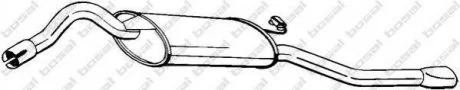 Глушник задня частина SKODA Cube (97-98), SKODA FELICIA (95-01) BOSAL 281-097