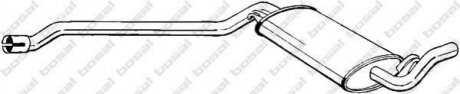 Глушник середня частина AUDI CABRIO 93-98 BOSAL 283-015