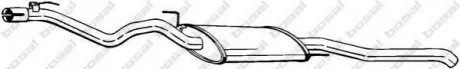 Глушник, алюм. сталь, задня частина VW VENTO 93-98 BOSAL 285-703
