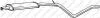 Центр. глушник,випускна сист. BOS286-113 BOSAL 286-113 (фото 1)