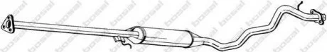 Глушник середня частина HONDA CR-V 97-01 BOSAL 292-197