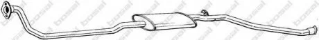 Глушник, алюм. сталь, середня частина PEUGEOT PARTNER 96-00 BOSAL 293-111