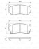 Колодки тормозные (передние) Nissan Almera 95-01/Sunny 97-00 BOSCH 0986424369 (фото 1)