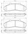 FORD Колодки тормозные передние EXPLORER 4.0 V6 93- BOSCH 0986424656 (фото 1)