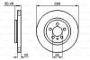 Диск тормозной (передний) VW Passat 91-97 (279.9x22) BOSCH 0986479156 (фото 1)