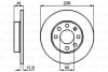 Диск гальмівний (передній) Opel Astra F 91-05/Corsa A/B 82-00/Kadett E 79-93 (236x12.6) BOSCH 0 986 479 B20 (фото 6)