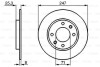 Диск тормозной (задний) Citroen Saxo/Xsara/Peugeot 106/206/306 91- (247x8) BOSCH 0 986 479 B35 (фото 6)