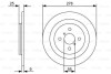 Диск тормозной (задний) Toyota Yaris 05- (278x9) BOSCH 0 986 479 C05 (фото 6)