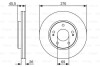 Тормозной диск BOSCH 0986479S00 (фото 1)