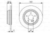 Диск тормозной задн. DB W220 (300*11) BOSCH 0986479S33 (фото 1)