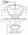 Колодки тормозные (передние) VW Touareg 2.5TDI 03-10 BOSCH 0986494164 (фото 8)