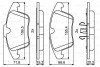 Колодки гальмівні (передні) Land Rover Freelander/Ford Mondeo IV 1.8-2.5 07- BOSCH 0 986 494 246 (фото 8)