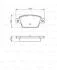 FIAT Тормозные колодки задние STILO, BRAVO 1.2 16V-2.4 20V 01- BOSCH 0986494536 (фото 1)
