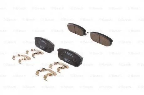 Гальмівні колодки, дискові BOSCH 0 986 494 590