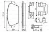 Гальмівні колодки, дискові BOSCH 0 986 494 629 (фото 8)