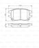 Тормозные колодки пер Lexus RX 01- BOSCH 0986495140 (фото 1)