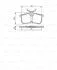 FORD Тормозные колодки задн. Focus 98- BOSCH 0986495227 (фото 1)