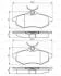Тормозные колодки дисковые CITROEN C2,C3 1,1-1,4HDi 02- BOSCH 0986495268 (фото 1)