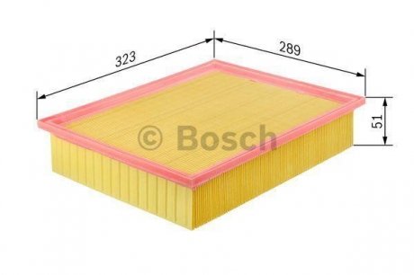 Фильтр воздушный BMW 5 (E34) 2.4ts/2.5tds 88-95 (M51/M21) BOSCH 1457429781