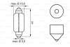 Автолампа C18W 12V 18W SV8.5-8 Pure Light (15.5x41) BOSCH 1 987 302 229 (фото 6)