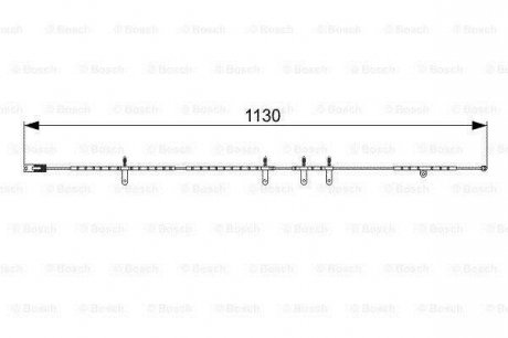 ДАТЧИК ЗНОШУВАННЯ ДИСК.КОЛ.ЗАД 1 987 473 016 BOSCH 1987473016