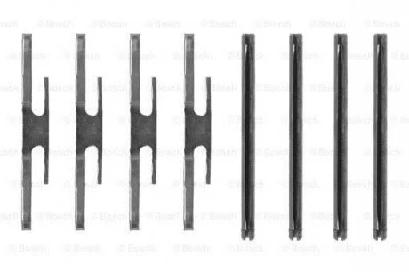 Гальмівні аксесуари (Монтажний комп-кт колодки) BOSCH 1987474126