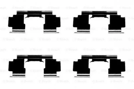 Гальмівні аксесуари (Монтажний комп-кт колодки) BOSCH 1987474324