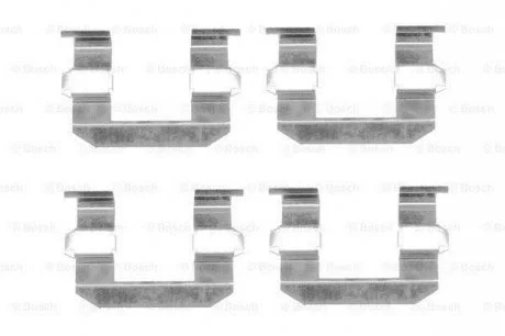 Гальмівні аксесуари (Монтажний комп-кт колодки) BOSCH 1987474344