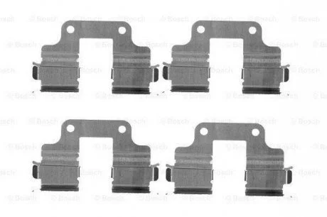 Гальмівні аксесуари (Монтажний комп-кт колодки) BOSCH 1987474463