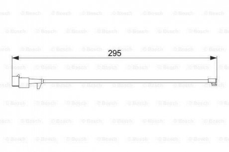 Датчик зносу,гальм.колодки BOSCH 1 987 474 575