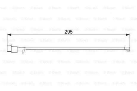 Датчик зносу,гальм.колодки BOSCH 1 987 474 575