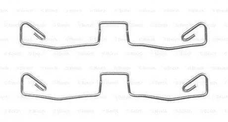 Гальмівні аксесуари (Монтажний комп-кт колодки) BOSCH 1987474658