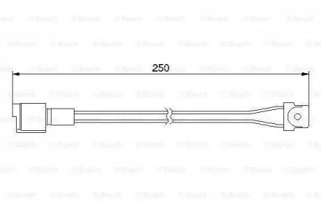 Датчик зносу гальмівних колодок BOSCH 1 987 474 905
