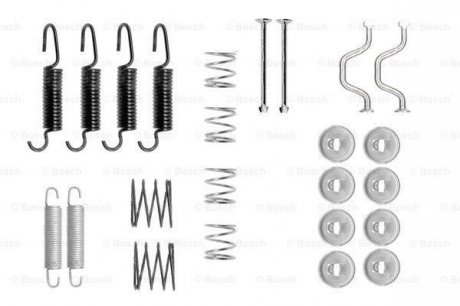 Комплект пружинок колодок ручника Lexus RX350/Toyota RAV 4/Avensis 1.8/2.0 00- BOSCH 1987475291