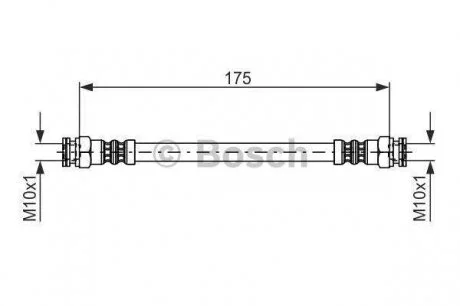 Гальмівний шланг 1 987 476 012 BOSCH 1987476012