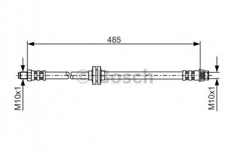 Тормозной шланг BOSCH 1987476827
