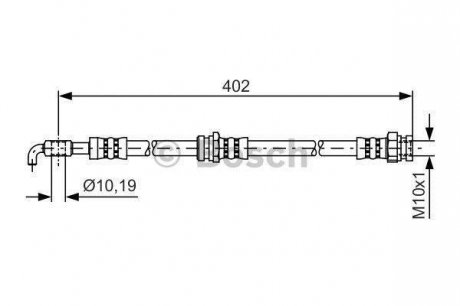 Гальмівний шланг BOSCH 1987481445