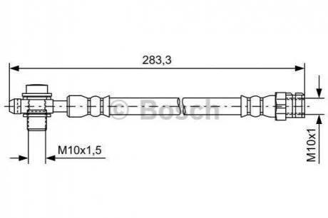 Гальмівний шланг BOSCH 1987481736